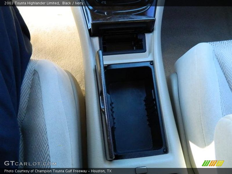 Black / Ivory 2003 Toyota Highlander Limited