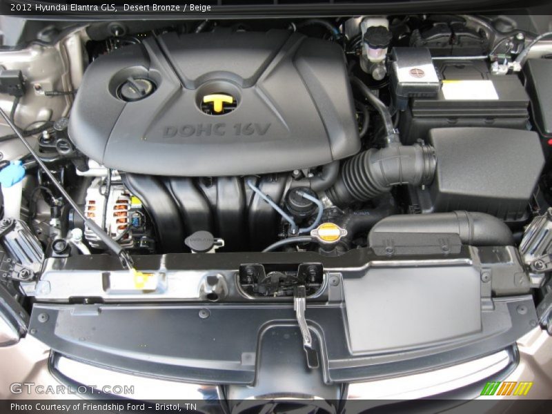 Desert Bronze / Beige 2012 Hyundai Elantra GLS
