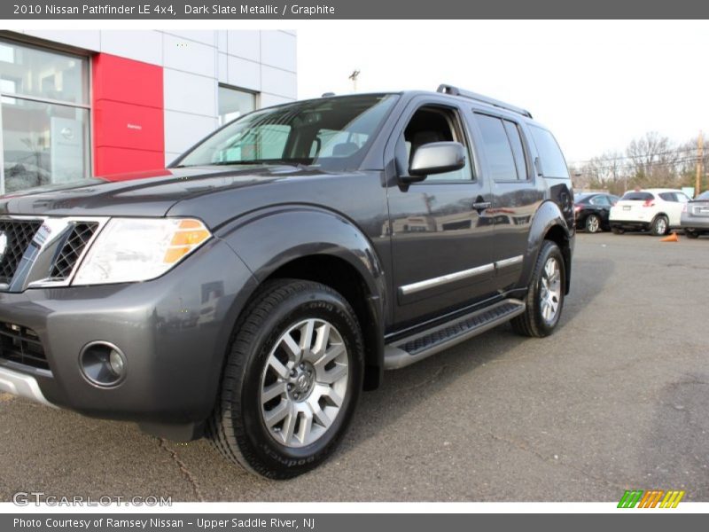 Dark Slate Metallic / Graphite 2010 Nissan Pathfinder LE 4x4