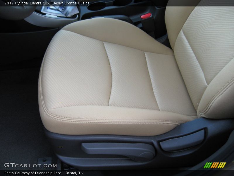 Desert Bronze / Beige 2012 Hyundai Elantra GLS
