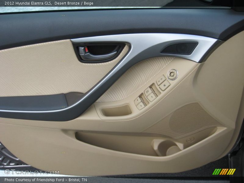 Desert Bronze / Beige 2012 Hyundai Elantra GLS