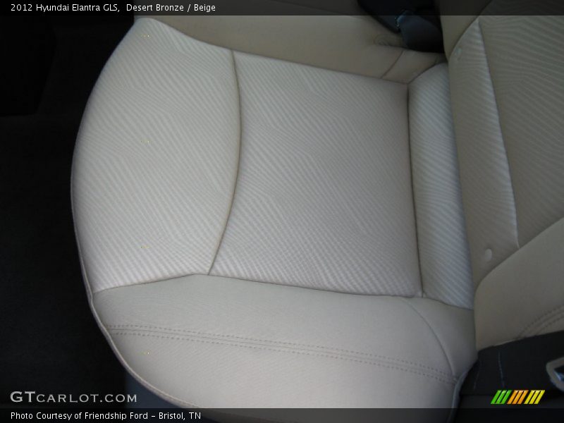 Desert Bronze / Beige 2012 Hyundai Elantra GLS