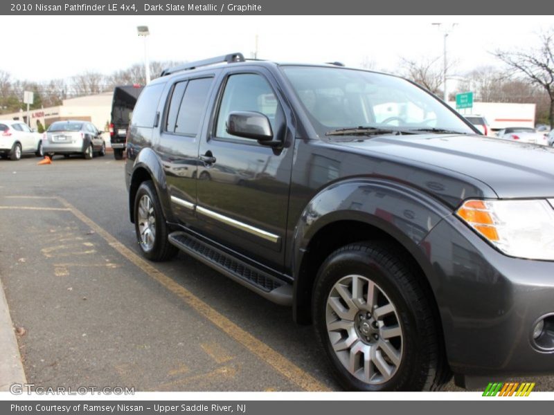 Dark Slate Metallic / Graphite 2010 Nissan Pathfinder LE 4x4
