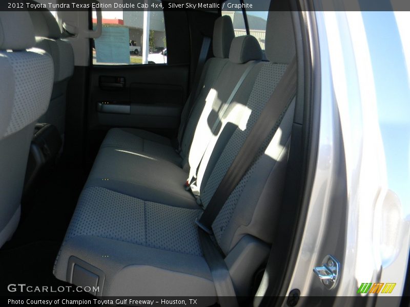 Silver Sky Metallic / Graphite 2012 Toyota Tundra Texas Edition Double Cab 4x4