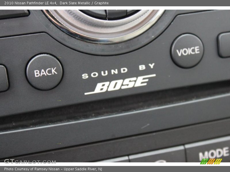 Dark Slate Metallic / Graphite 2010 Nissan Pathfinder LE 4x4