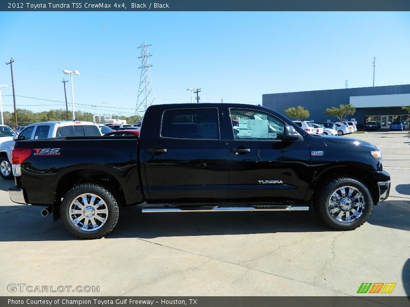 Black / Black 2012 Toyota Tundra TSS CrewMax 4x4