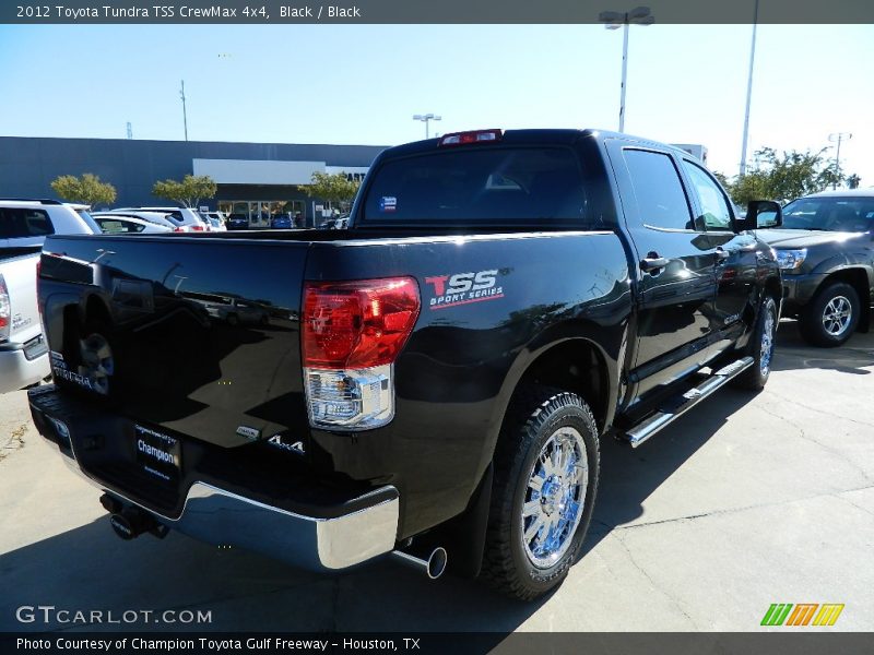 Black / Black 2012 Toyota Tundra TSS CrewMax 4x4