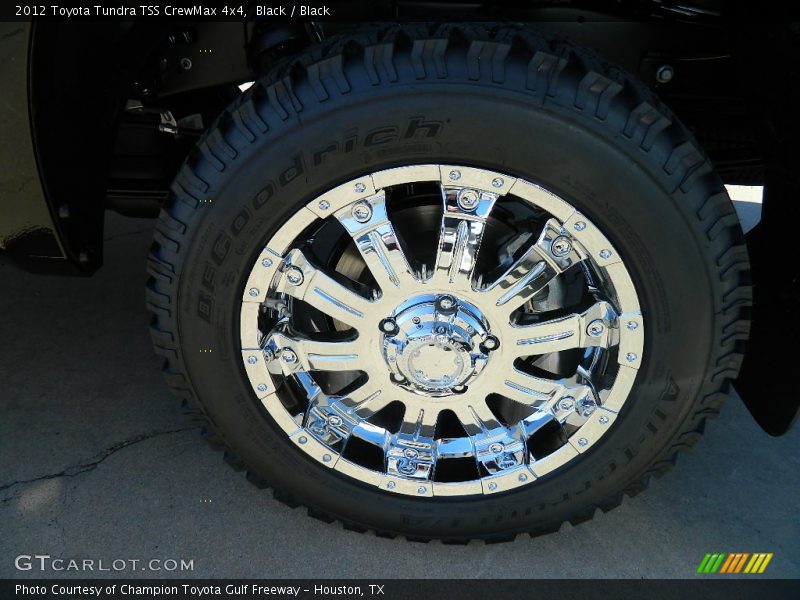 Black / Black 2012 Toyota Tundra TSS CrewMax 4x4