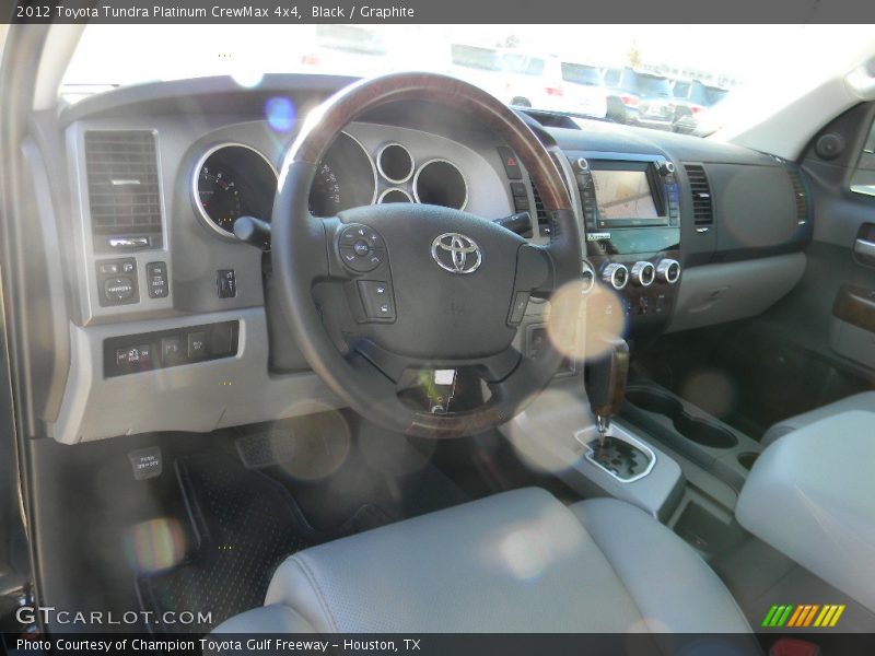 Black / Graphite 2012 Toyota Tundra Platinum CrewMax 4x4
