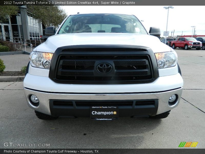 Super White / Graphite 2012 Toyota Tundra T-Force 2.0 Limited Edition CrewMax 4x4