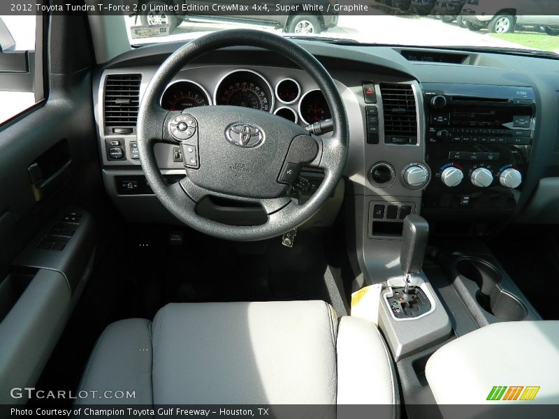 Super White / Graphite 2012 Toyota Tundra T-Force 2.0 Limited Edition CrewMax 4x4