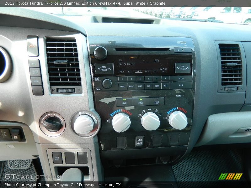 Super White / Graphite 2012 Toyota Tundra T-Force 2.0 Limited Edition CrewMax 4x4
