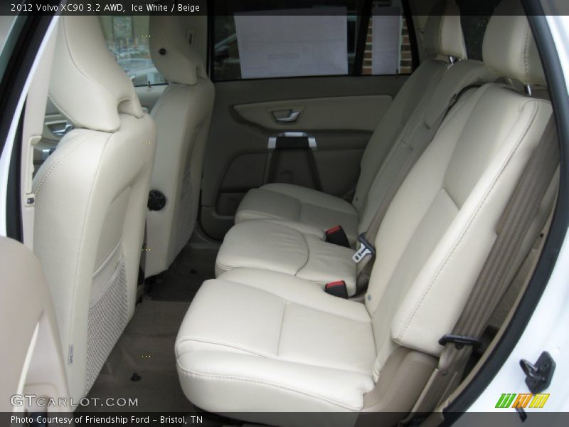 Ice White / Beige 2012 Volvo XC90 3.2 AWD