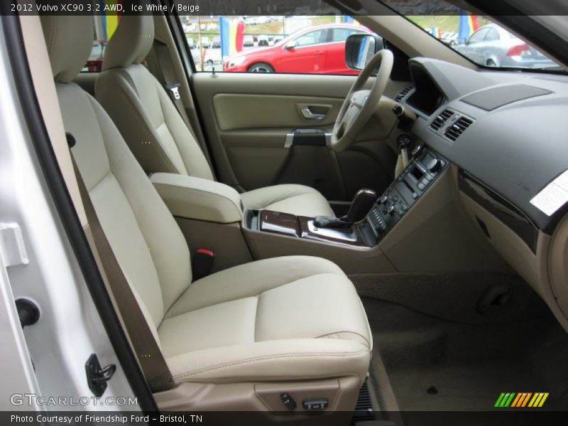 Ice White / Beige 2012 Volvo XC90 3.2 AWD