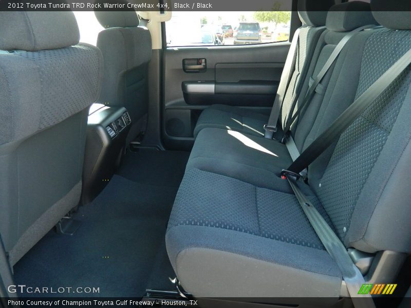 Black / Black 2012 Toyota Tundra TRD Rock Warrior CrewMax 4x4