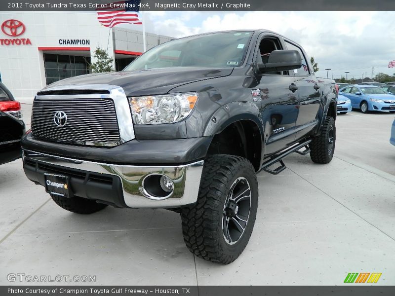 Magnetic Gray Metallic / Graphite 2012 Toyota Tundra Texas Edition CrewMax 4x4