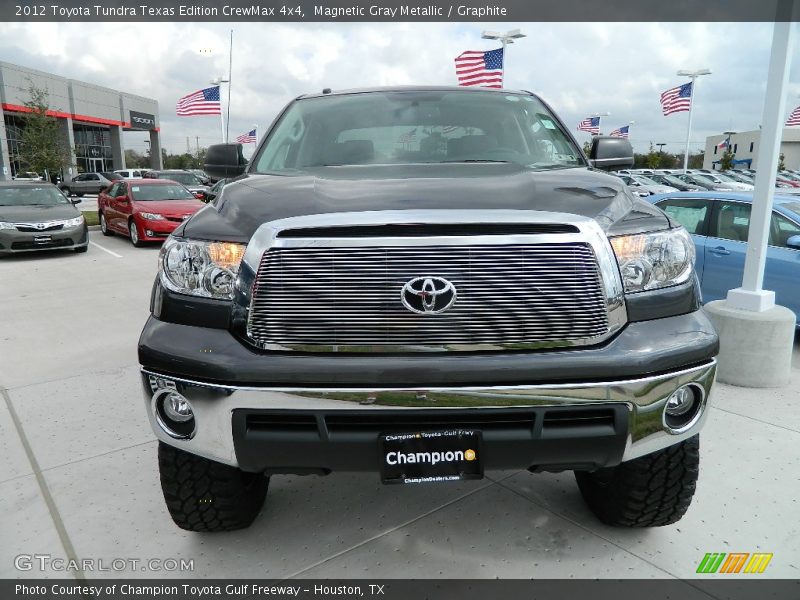 Magnetic Gray Metallic / Graphite 2012 Toyota Tundra Texas Edition CrewMax 4x4
