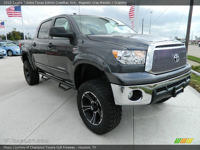 Magnetic Gray Metallic / Graphite 2012 Toyota Tundra Texas Edition CrewMax 4x4