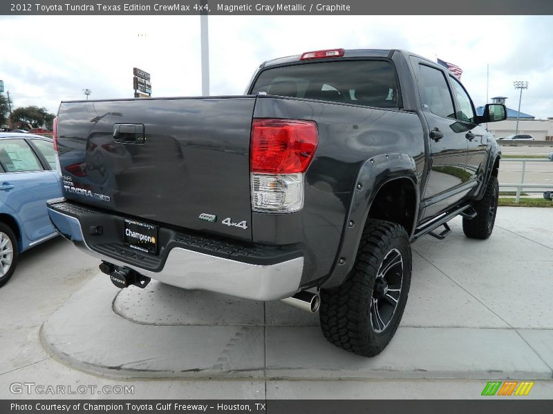 Magnetic Gray Metallic / Graphite 2012 Toyota Tundra Texas Edition CrewMax 4x4