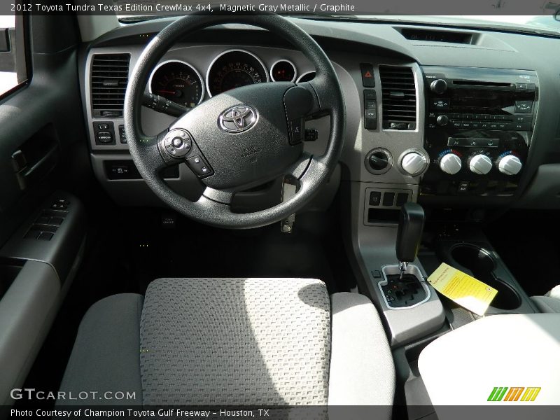 Magnetic Gray Metallic / Graphite 2012 Toyota Tundra Texas Edition CrewMax 4x4