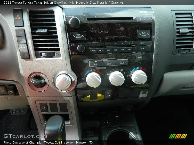 Magnetic Gray Metallic / Graphite 2012 Toyota Tundra Texas Edition CrewMax 4x4