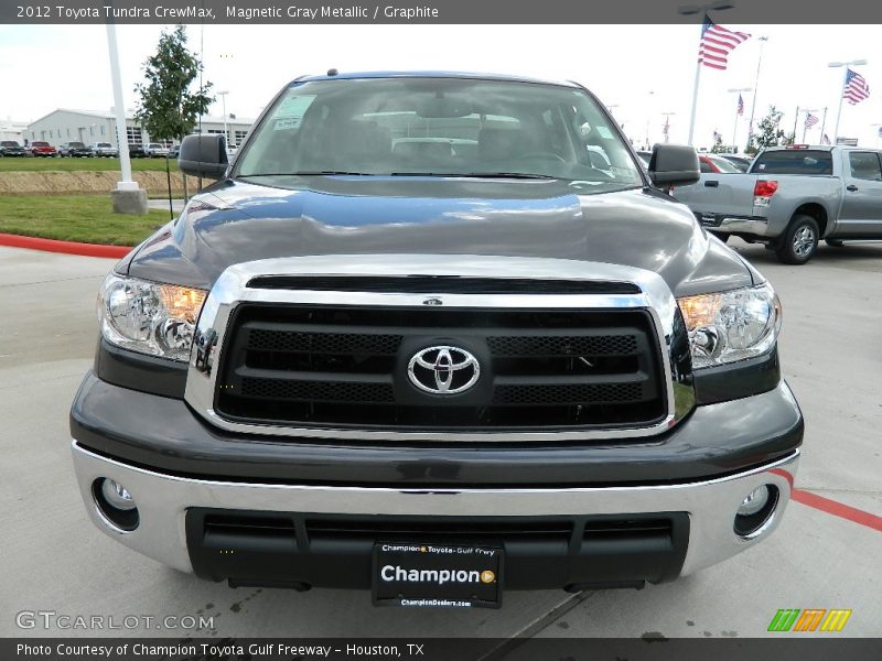 Magnetic Gray Metallic / Graphite 2012 Toyota Tundra CrewMax