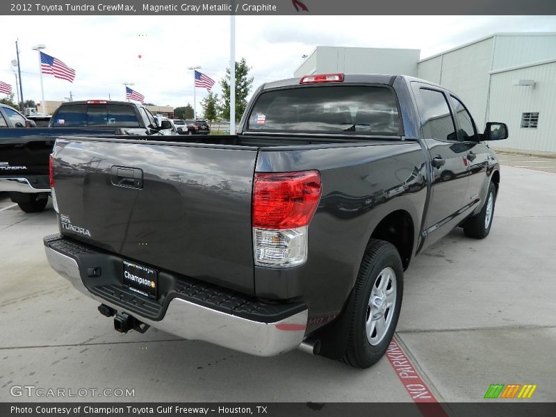 Magnetic Gray Metallic / Graphite 2012 Toyota Tundra CrewMax