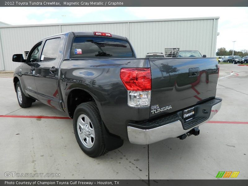 Magnetic Gray Metallic / Graphite 2012 Toyota Tundra CrewMax
