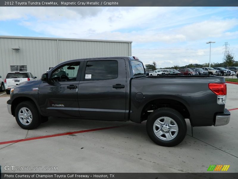 Magnetic Gray Metallic / Graphite 2012 Toyota Tundra CrewMax