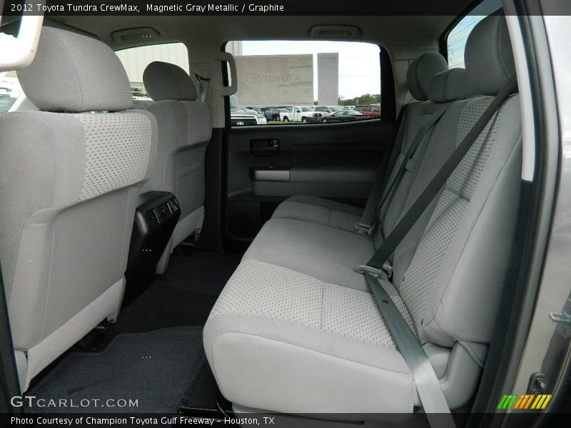 Magnetic Gray Metallic / Graphite 2012 Toyota Tundra CrewMax