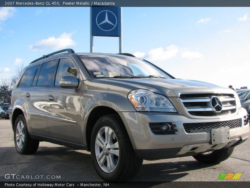 Pewter Metallic / Macadamia 2007 Mercedes-Benz GL 450