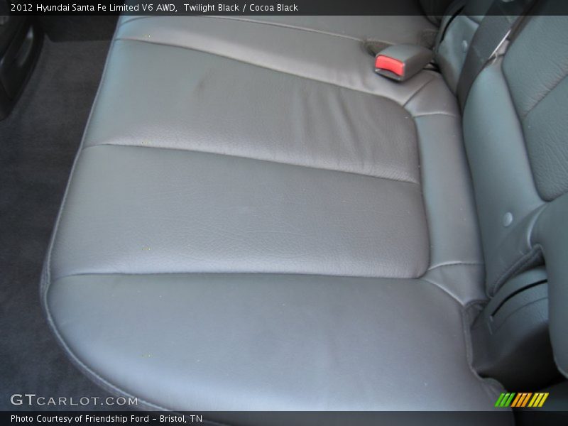 Twilight Black / Cocoa Black 2012 Hyundai Santa Fe Limited V6 AWD