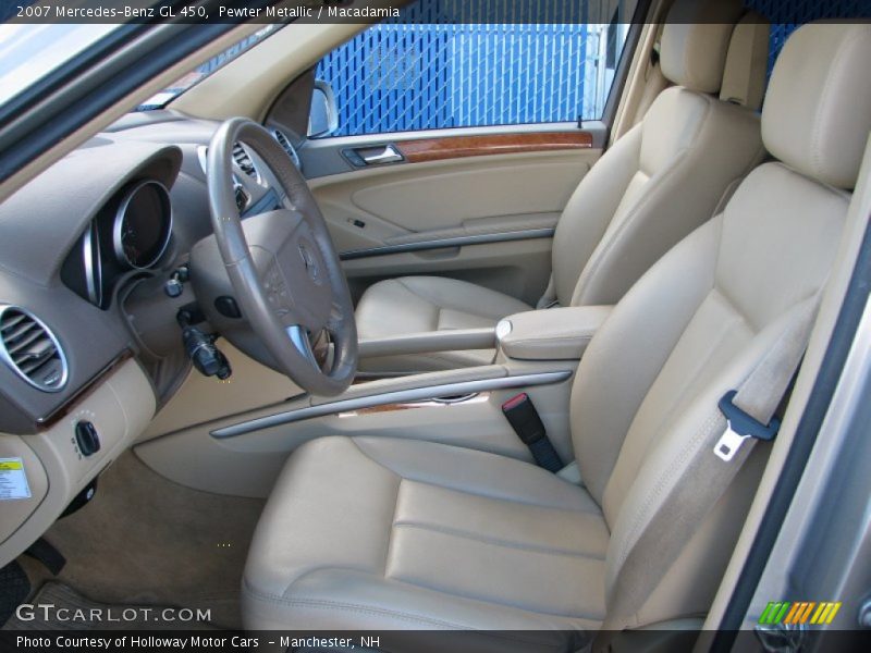 Pewter Metallic / Macadamia 2007 Mercedes-Benz GL 450