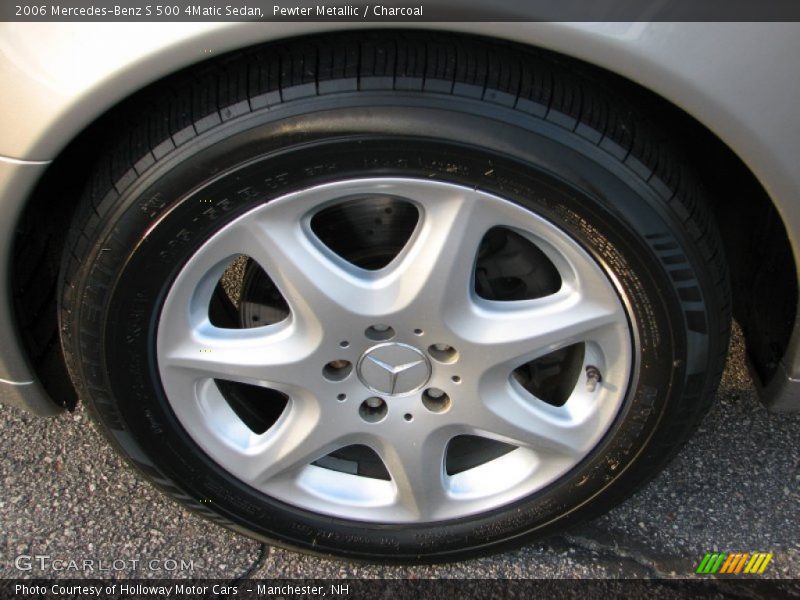 Pewter Metallic / Charcoal 2006 Mercedes-Benz S 500 4Matic Sedan
