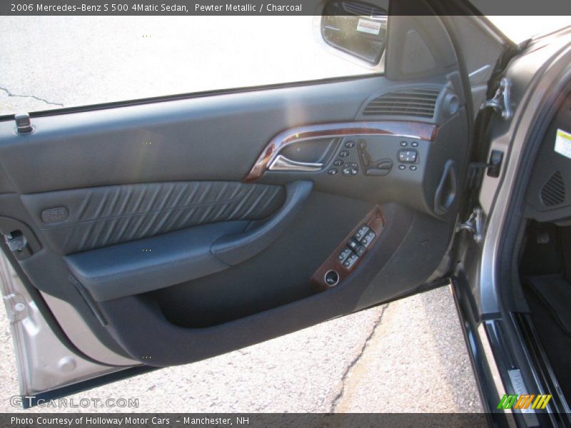 Pewter Metallic / Charcoal 2006 Mercedes-Benz S 500 4Matic Sedan