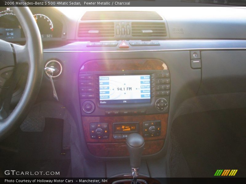 Pewter Metallic / Charcoal 2006 Mercedes-Benz S 500 4Matic Sedan
