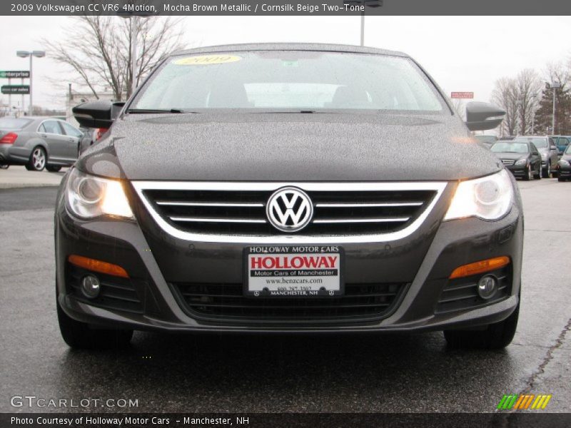 Mocha Brown Metallic / Cornsilk Beige Two-Tone 2009 Volkswagen CC VR6 4Motion
