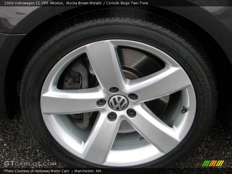Mocha Brown Metallic / Cornsilk Beige Two-Tone 2009 Volkswagen CC VR6 4Motion