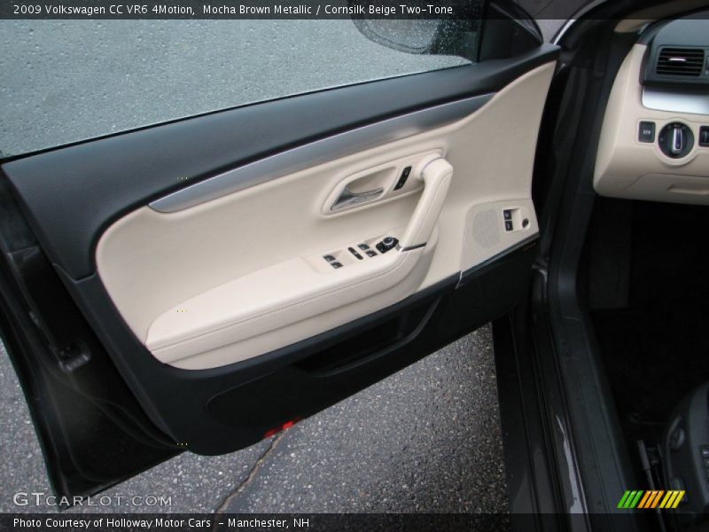 Mocha Brown Metallic / Cornsilk Beige Two-Tone 2009 Volkswagen CC VR6 4Motion