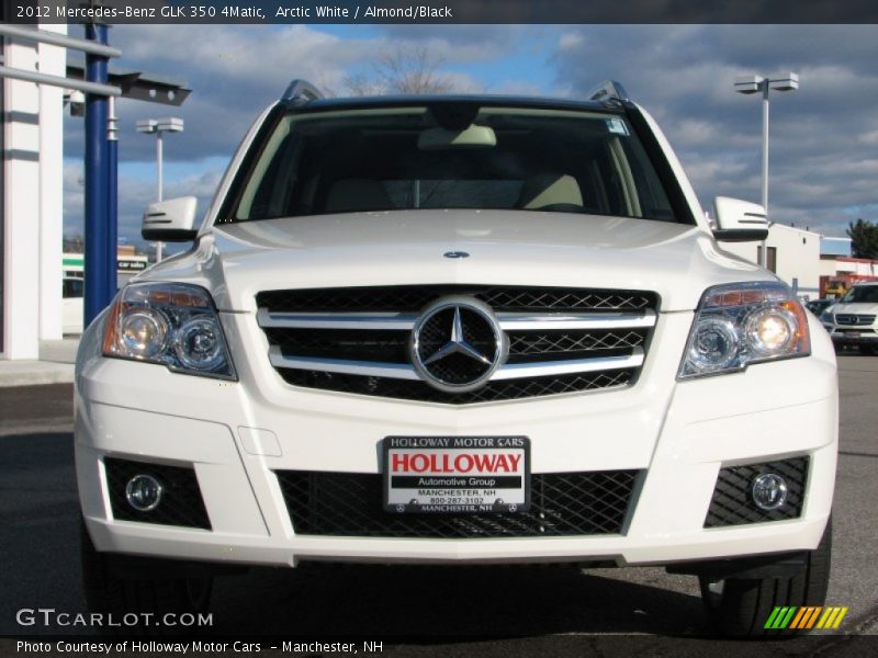 Arctic White / Almond/Black 2012 Mercedes-Benz GLK 350 4Matic