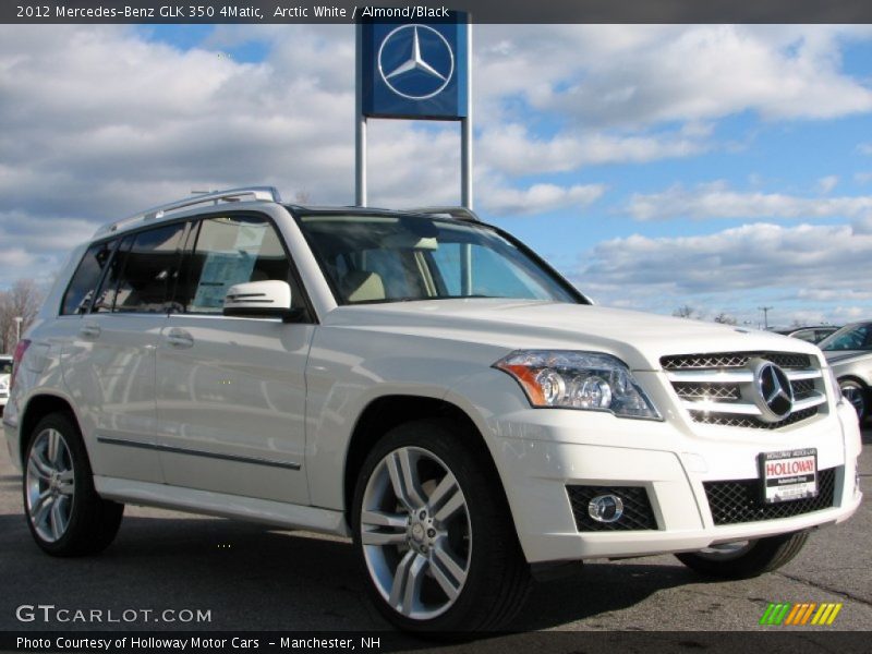 Arctic White / Almond/Black 2012 Mercedes-Benz GLK 350 4Matic