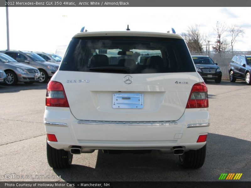 Arctic White / Almond/Black 2012 Mercedes-Benz GLK 350 4Matic