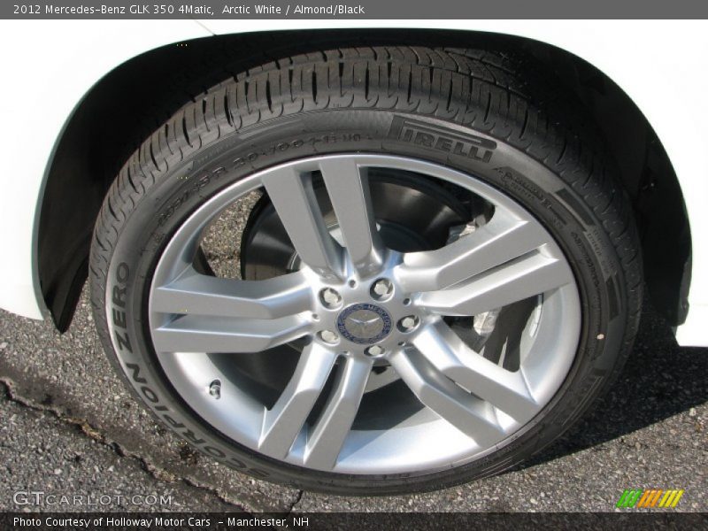 Arctic White / Almond/Black 2012 Mercedes-Benz GLK 350 4Matic