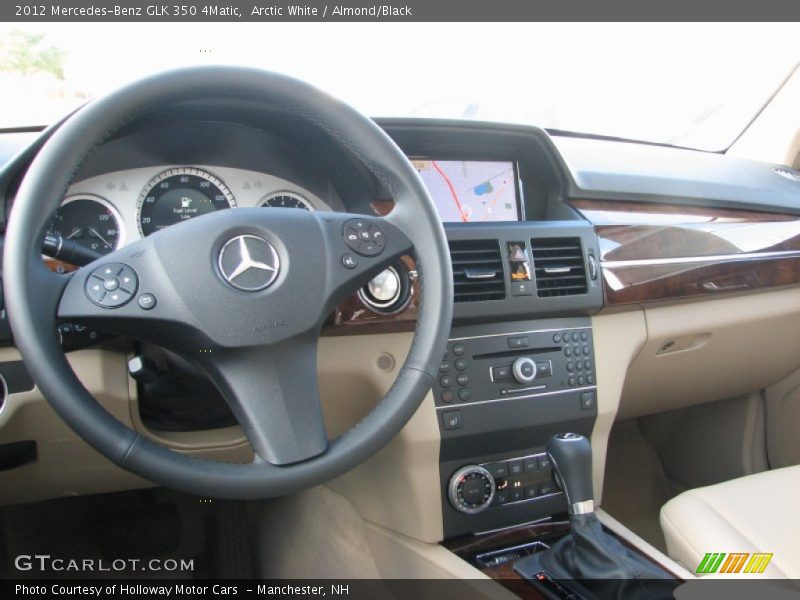 Arctic White / Almond/Black 2012 Mercedes-Benz GLK 350 4Matic