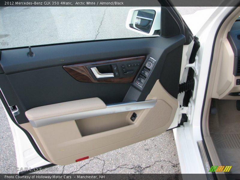 Arctic White / Almond/Black 2012 Mercedes-Benz GLK 350 4Matic