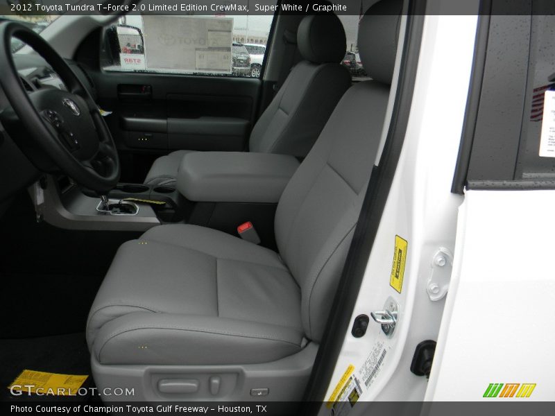 Super White / Graphite 2012 Toyota Tundra T-Force 2.0 Limited Edition CrewMax