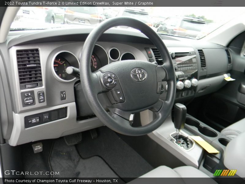 Super White / Graphite 2012 Toyota Tundra T-Force 2.0 Limited Edition CrewMax
