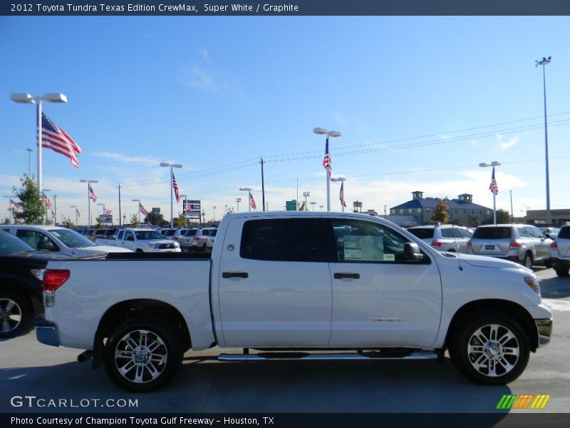 Super White / Graphite 2012 Toyota Tundra Texas Edition CrewMax
