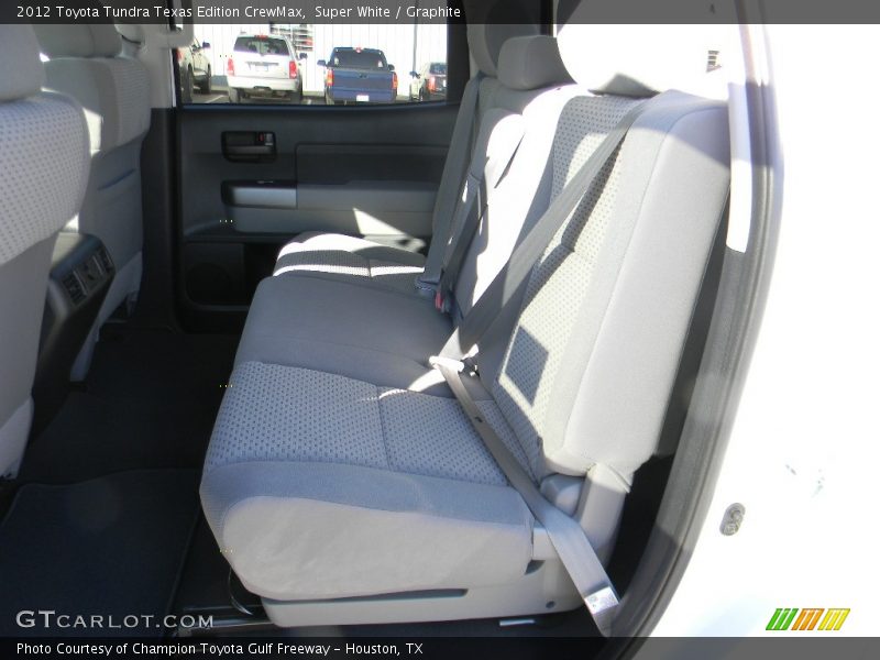 Super White / Graphite 2012 Toyota Tundra Texas Edition CrewMax