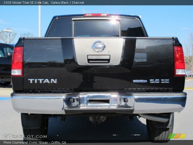 Galaxy Black / Charcoal 2009 Nissan Titan SE Crew Cab